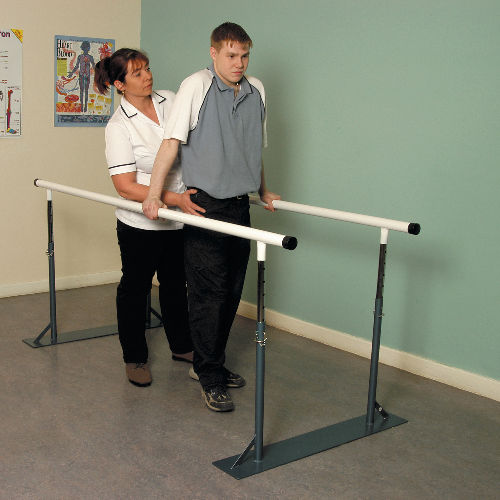 Height Adjustable Adult Parallel Walking Bars